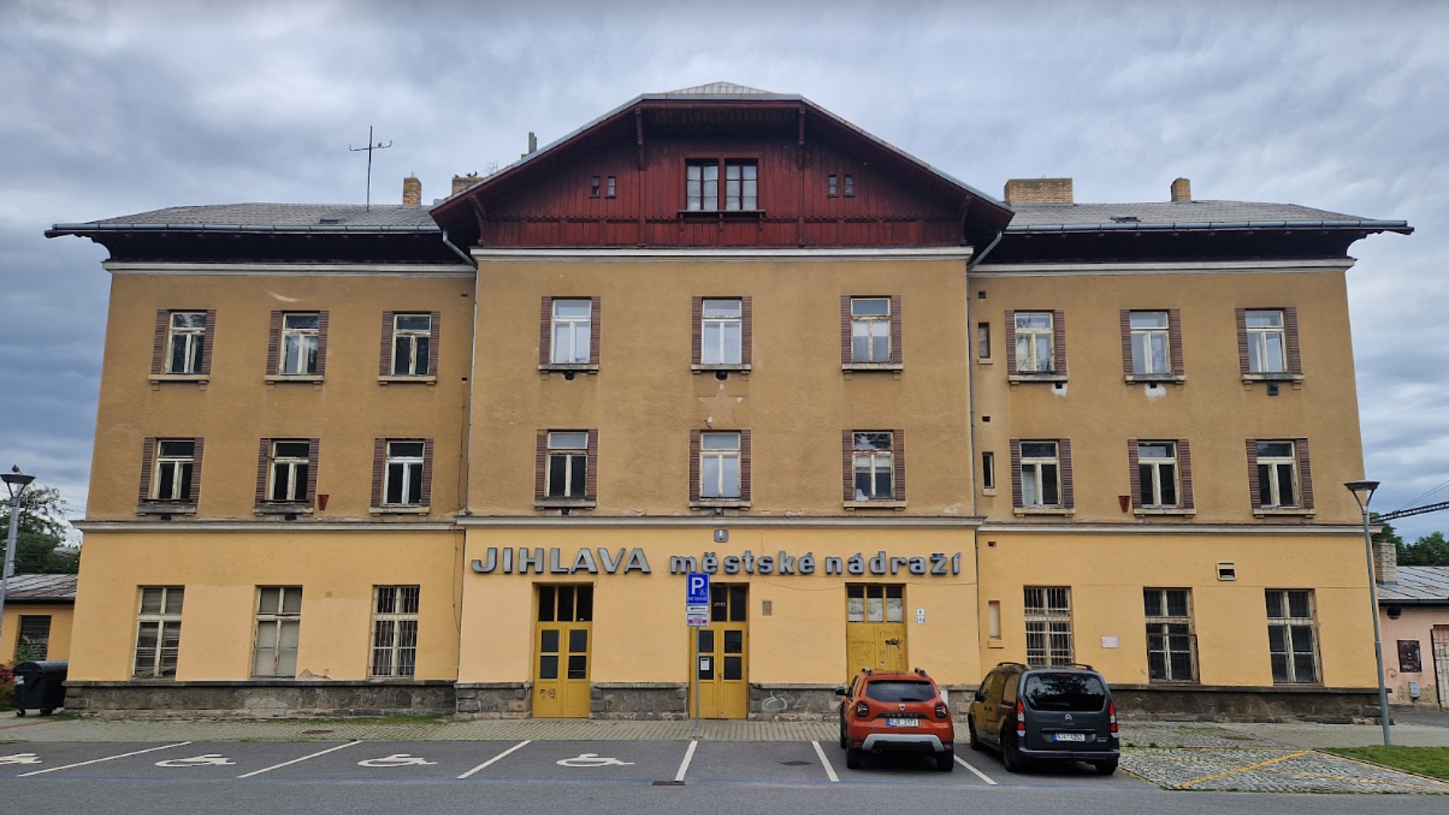 Vlakové nádraží Jihlava město