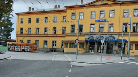 Hlavní vlakové nádraží Jihlava
